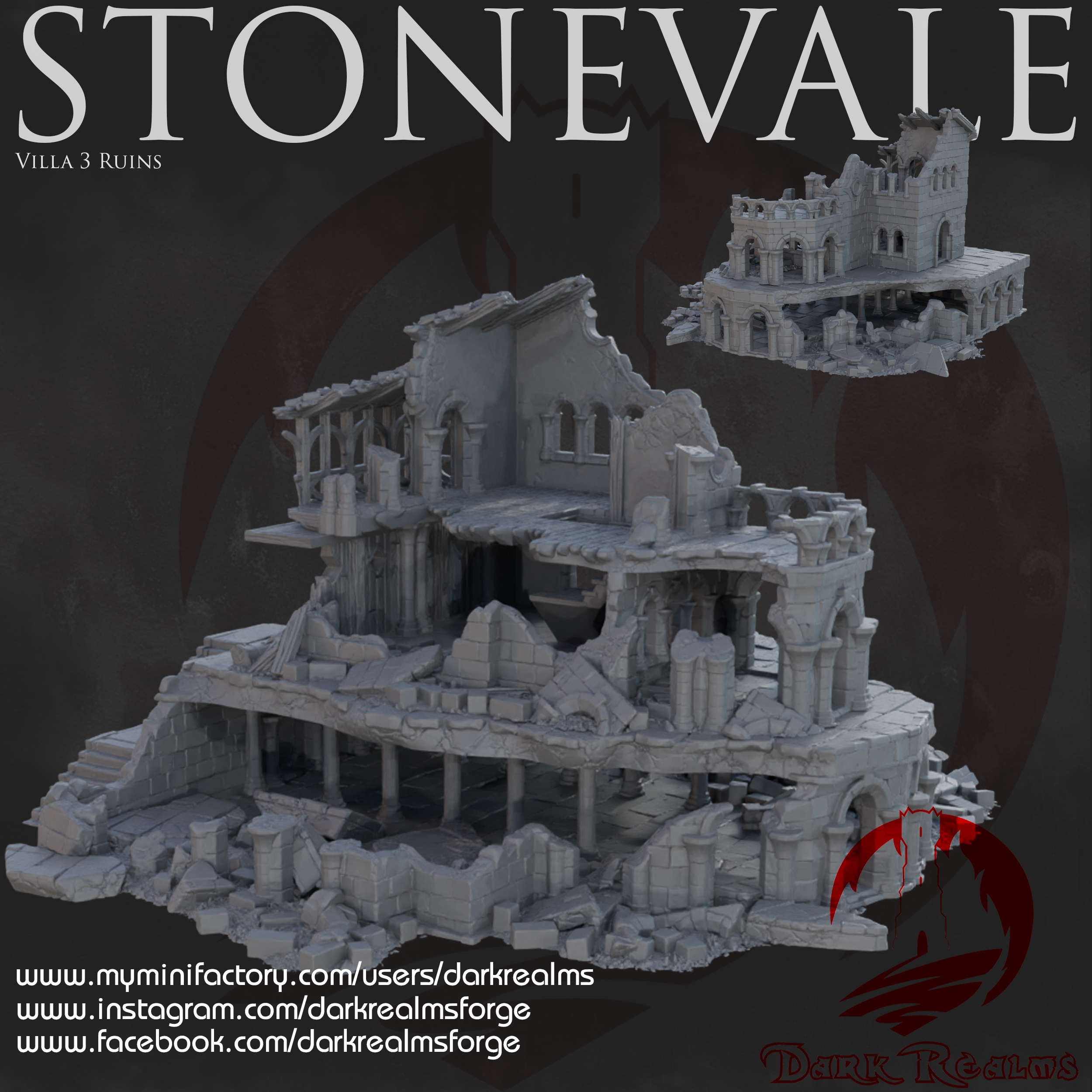 Dark Realms - Stonevale - Villa 3 Ruins